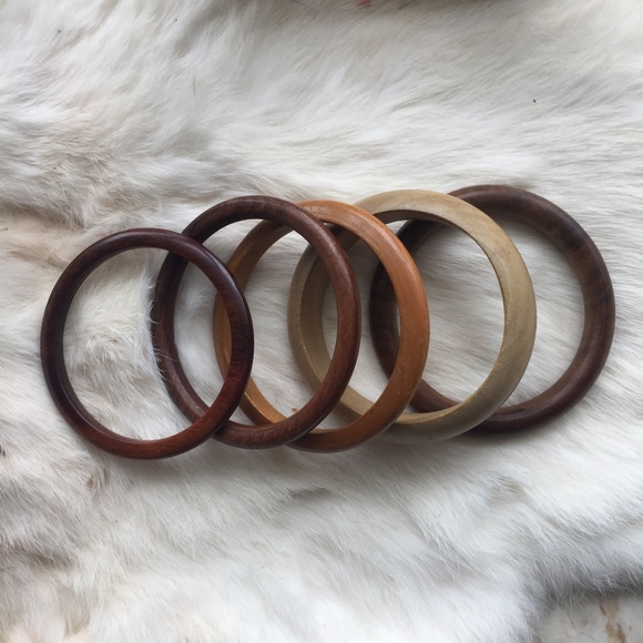 Vintage Wooden Bangles - Picture 4 of 4